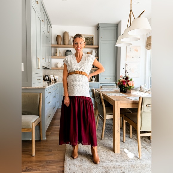 a new day Dresses & Skirts - Women’s Chiffon Tiered Maxi Skirt